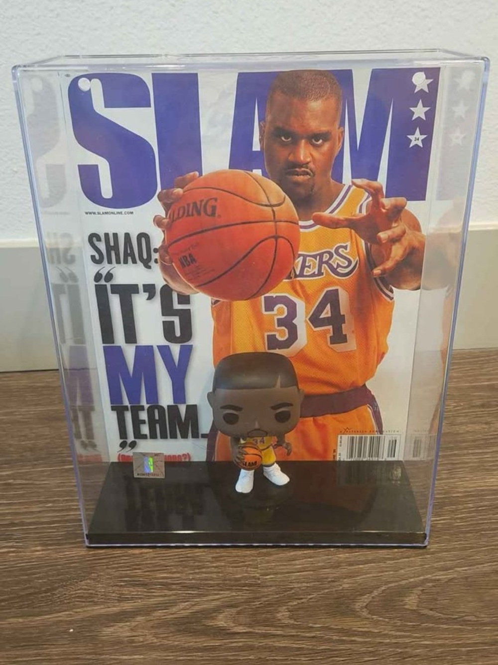 Shaquille O'Neal Funko Pop Display/Los Angeles Lakers/#03/not packed.